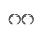 Brake shoes Rear wheels