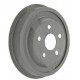 Rear brake drum