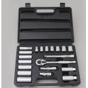 Coffret &agrave; douille m&eacute;trique