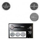 Bouton de commande autoradio