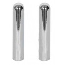 Bouton de porte chrome