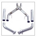 X-pipe olof road without catalytic converter