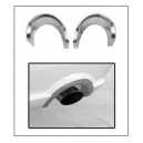 Rear valance exhaust trim