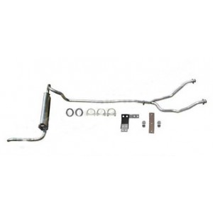 Kit simple ligne d'&eacute;chappement pour V8
