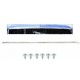 Baguette chrome de capot moteur 67 68