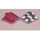 Gas door emblem