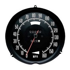 Compteur de vitesse 180 mph