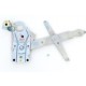 Power window regulator left