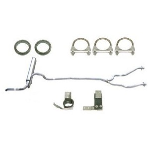 Kit Simple ligne d'echappement pour V8