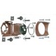 Headlight bucket assemblies driver's side