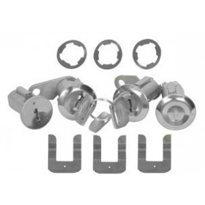 Kit complet de serrures pour portes, contact et coffre