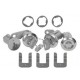 Kit complet de serrures pour portes, contact et coffre