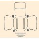 Kit de joints de carrosserie