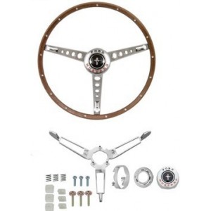 Volant en bois complet