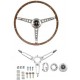 Volant en bois complet