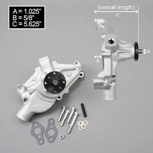 Pompe &agrave; eau EDELBROCK Victor Series