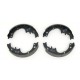 2" Rear drum Brake shoes set