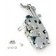 Door latch assemblies right