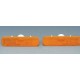 Front side marker light assemblies
