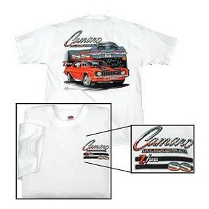T-Shirt Camaro by Chevrolet blanc "M"