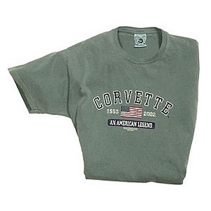 T-Shirt Corvette American legend
