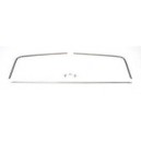 entourage de lunette arriere chrome
