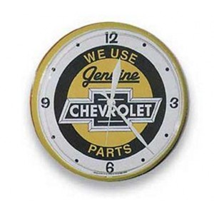 Clock Genuine Chevrolet